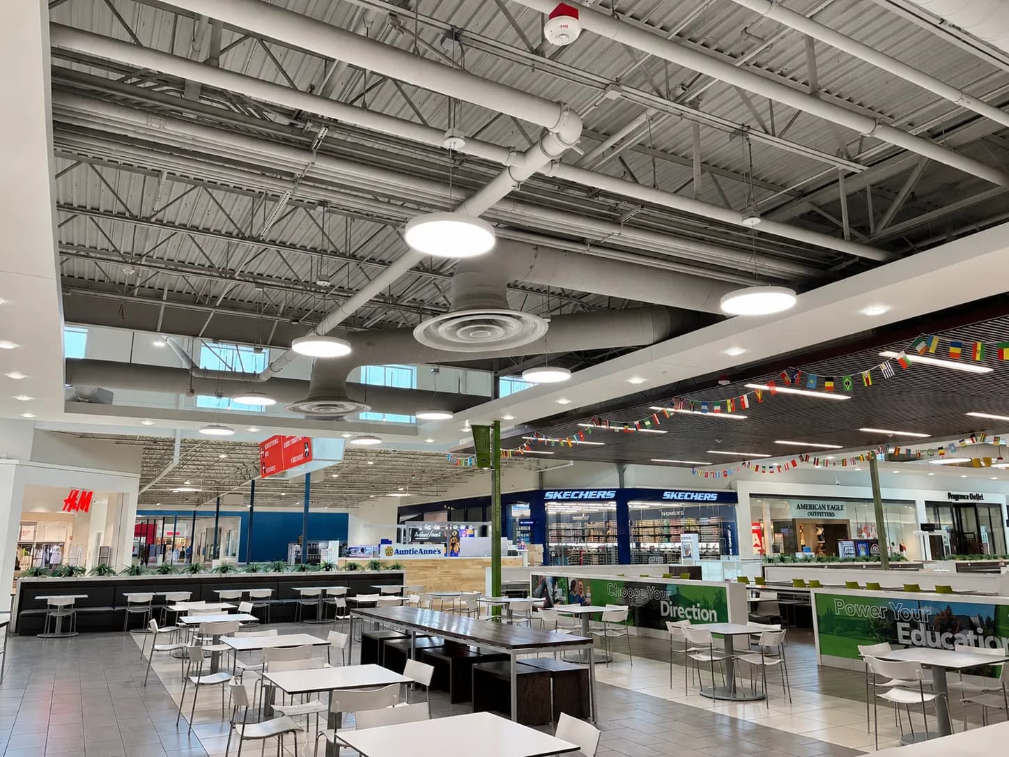 Project Food Court Lighting Upgrade Adds Even Coverage Across the Seating Area image