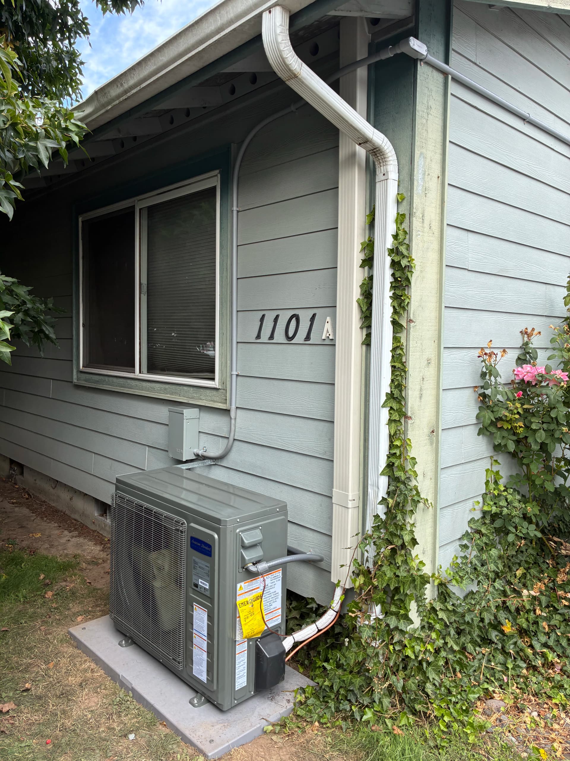 Electrical Installation for a New American Standard Heat Pump System image