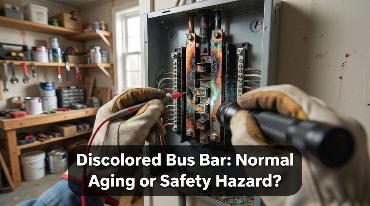 Blog post Discolored Bus Bar: Normal Aging or Safety Hazard? image